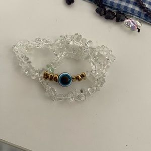 Beautiful evil eye bracelet brand new never used